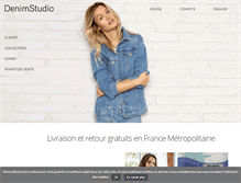 Tablet Screenshot of denimstudio.com